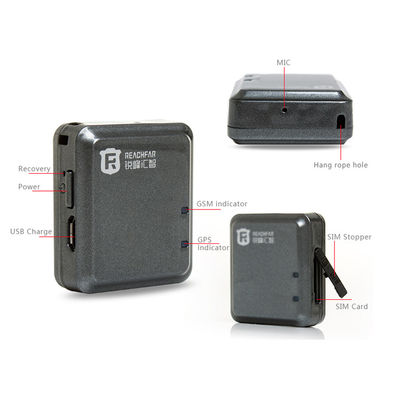 Nueva llegada SIM-que cambia de los sonidos del sensor al mini GPS perseguidor personal alerta de GPS del coche de la alarma antirrobos RF-V8