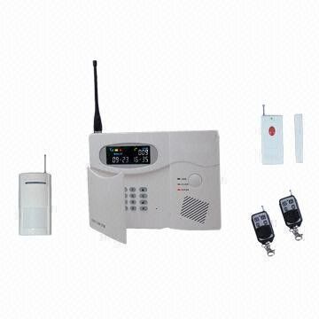 سیستم زنگ خطر هوشمند صفحه اصلی امنیت خانه اس ام اس GSM بی سیم