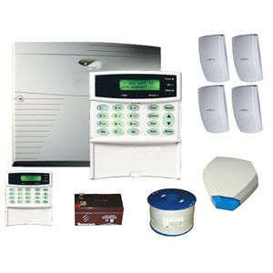 Anti - interfere  Monitored Burglar Alarms, Wired / wireless Compatible