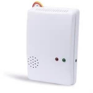 AC100V cháy không dây và Gas Detector, 433MHz, Flash &amp; Sound báo động