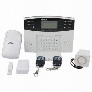 GSM のホーム セキュリティーは警報システム、4 つのワイヤーで縛られておよび 12 の無線防衛地帯をワイヤーで縛りました