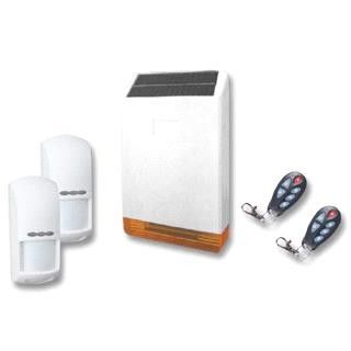 arm/disarm/emergency wireless outdoor alarm system with 20 detectors