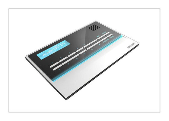 LCD Ultra-Thin Trang có dây và không dây kỹ thuật số GSM an ninh hệ thống báo động Với 8 bàn phím không dây LYD-114