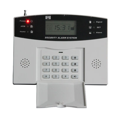 Hệ thống báo động điều khiển LCD GSM an ninh từ xa Với Touch Keypad