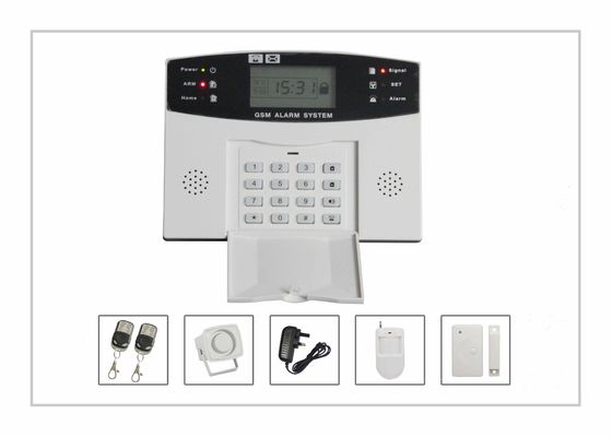 Lcd Speech gia Alarm / GSM Hệ thống an ninh báo động Đối Sos, lửa, khí, Cửa, Hall LYD-111