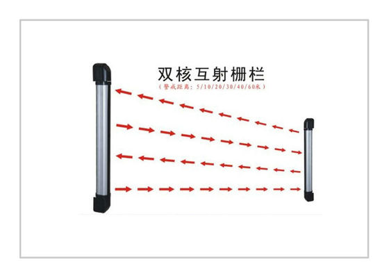 Có dây, không dây Detector hàng rào hồng ngoại / hồng ngoại tia Detector Đối với hệ thống Perimeter Alarm Security ABX series