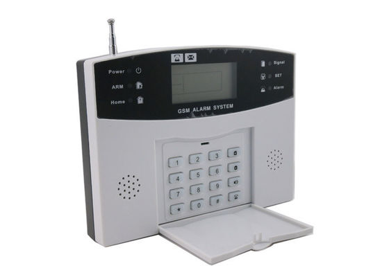 Thông minh không dây chống trộm Hệ thống báo động GSM LCD Với 8 dây