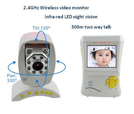 2.4 G Night Vision Wireless Hai Camera Way Talk Digital Baby Monitor
