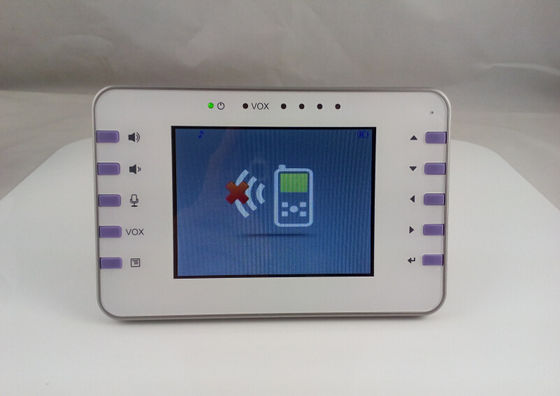 Monitor video sem fio do bebê da visão nocturna, 3,5" monitor audio de sono do infante da tela de TFT LCD (MV146)