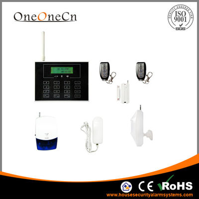 Hệ thống báo động không dây Home GSM bảo mật Với ​​màn hình cảm ứng bàn phím
