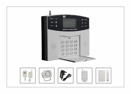 Συνεχές ρεύμα 12v/1a 5 ασύρματο σύστημα συναγερμών ασφάλειας τηλεχειρισμού LCD με την οδηγημένη επίδειξη LYD-112L