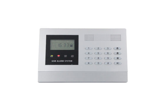 Sistema de alarme da segurança do LCD G/M de 99 zonas para a voz home do uso do alarme de assaltante guiado