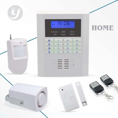 Ladrón casero inalámbrico de la exhibición del sistema de alarma de la seguridad del G/M de la Patio-Banda PSTN LCD