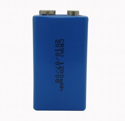 Báo động khói năng lượng cao CR9V 1200mAh 9.0V Pin Li-mno2 thân thiện với môi trường