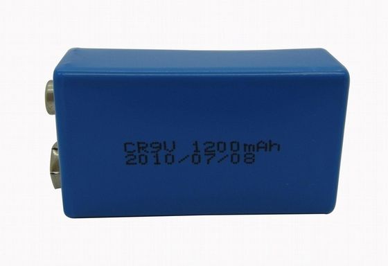 Báo động khói năng lượng cao CR9V 1200mAh 9.0V Pin Li-mno2 thân thiện với môi trường