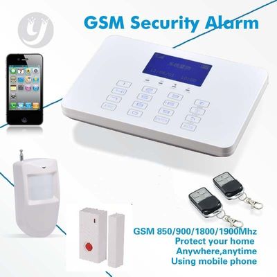 Wireless / Wired Alarm GSM Home Security Alarm System 99 Zona Pertahanan