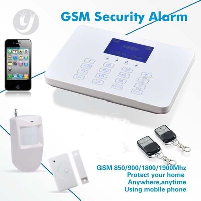 ระบบไร้สาย GSM 433MHz ระบบเตือนอัตโนมัติแบบ Dial SMS โทรหาที่บ้านการรักษาความปลอดภัย