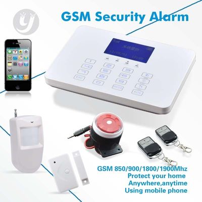 Exhibición inalámbrica del LCD del ladrón del sistema de alarma de SMS G/M del telclado numérico del tacto