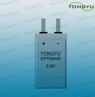 GPS GSM システムのためのプリズム 1500mAh 3V のリチウム マンガンの二酸化物電池 CP702440