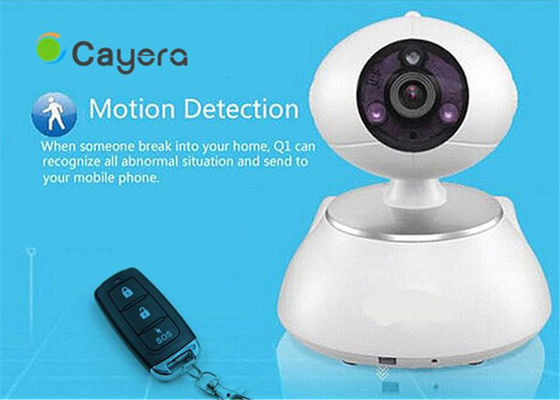 Máy ảnh SD Storage Card Wireless IP Security Email báo từ xa Pan / Tilt kiểm soát