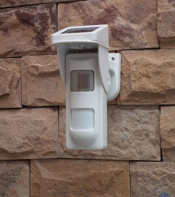 音およびライト警報の白い太陽屋外の点警報探知器