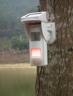 深海の危険に警告するための屋外の独立者 PIR センサーの侵入の警報システム