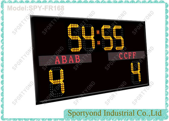 Draagbaar Elektronisch Voetbalscorebord, 110V 240V de Binnen Noterende Vertoning van Futsal