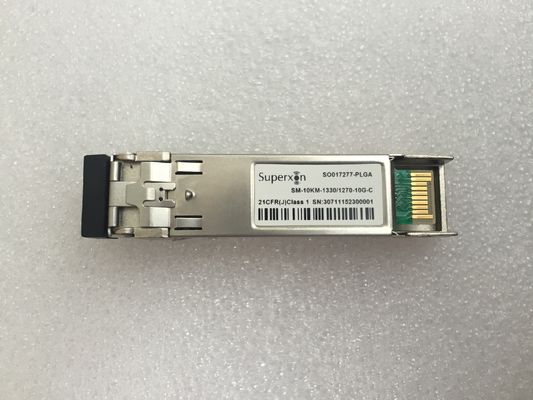 BIDI PON SFP οπτική πομποδεκτών 2.5Gb/s παροχή ηλεκτρικού ρεύματος κατηγορίας C+ 20Km ενιαία 3.3V