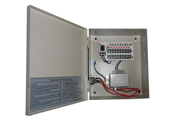 de Voedingen van kabeltelevisie van 24VAC 60W met 9 Kanaal, ODM van de Alarmsysteemvoeding