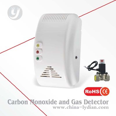 Carbon Monoxide và Gas Detector Với Shut Off Van