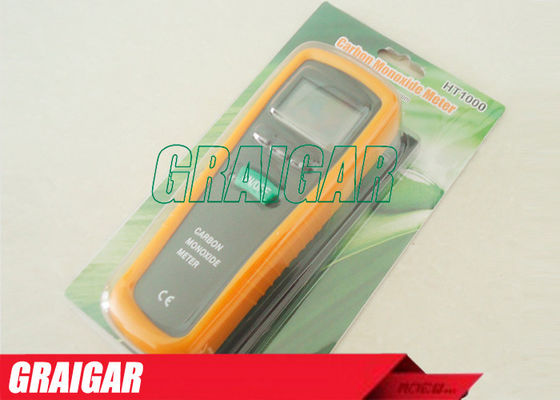 হাতেধরা ক্যামেরায় তোলা চলচ্চিত্র ডিজিটাল, LCD Backlight কার্বন মনোক্সাইড মিটার 0 - 1000PPM সিও গ্যাস আবিষ্কারক পরীক্ষক