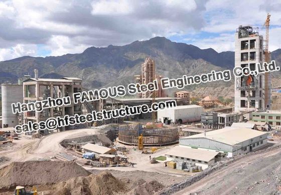 Kết cấu thép công nghiệp Nhà máy Xi măng Bolivia