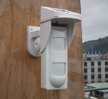 1.2V * 3 sensor de movimento exterior do AAA 100UA PIR, sistema de alarme da intrusão com energias solares