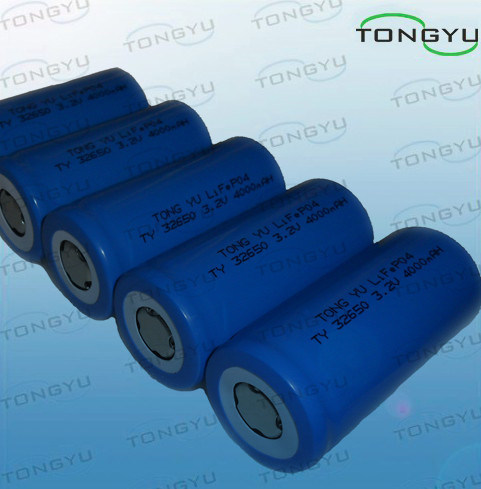 汚染の以外格子家エネルギーのための自由な太陽エネルギーの蓄電池 LiFePO4 3.2V 4000mAh