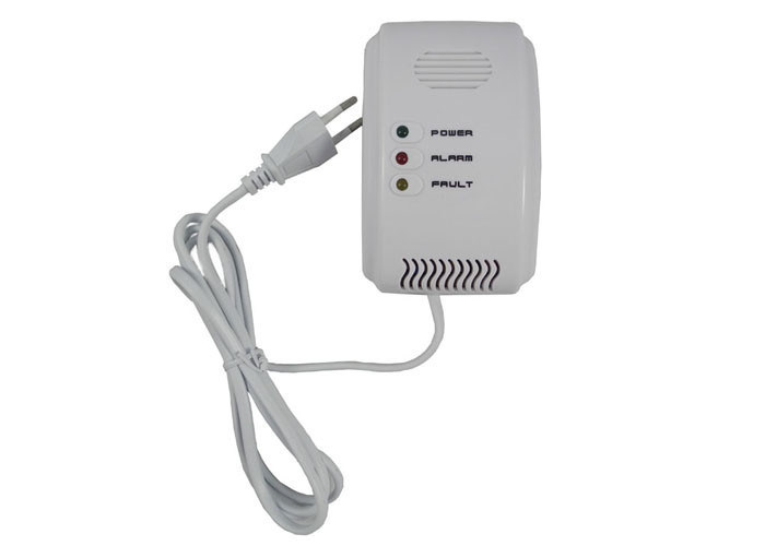 Home Security LPG / LNG Gas Detector Alarm 12V DC / AC 220V van veiligheid alarm systemen