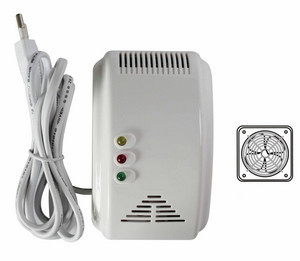 Exhaust Fan Gas Detector Alarm With Catalytic Gas Sensor